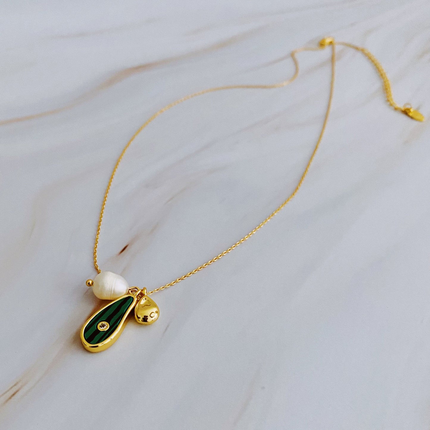 Three Charms Necklace